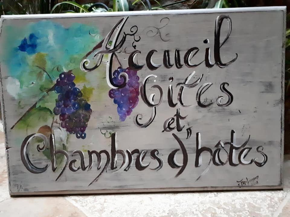 Chambre D'Hote Au Jardin Le Clos Des Vins D'Anges Saint-Pierre-des-Champs Exterior foto